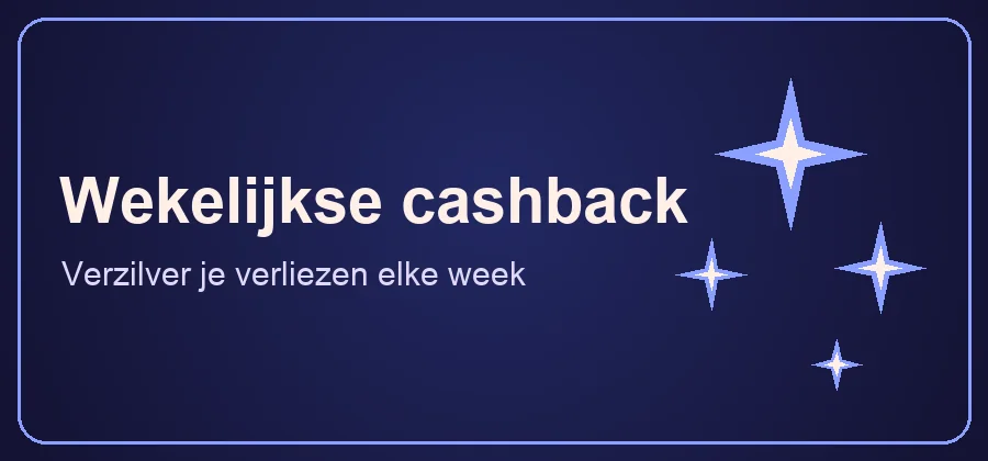 Wekelijkse cashback